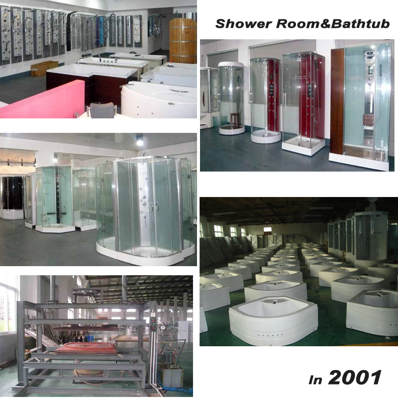 2001 년: 우리 생산 샤워실 과 욕조